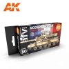 AK Interactive AK11661 3G MODERN FRENCH ARMY COLORS 6x17 ml